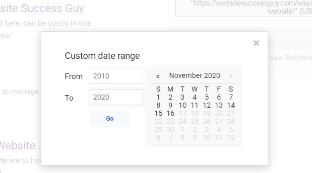 how to find blog revised date