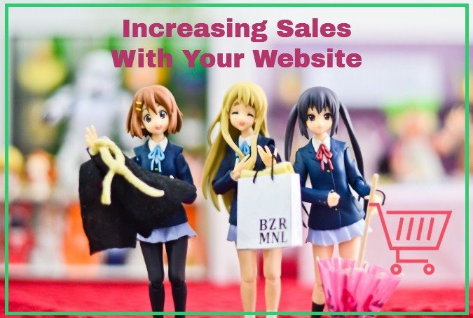 increase sales with your website